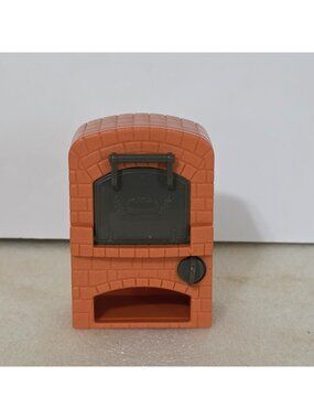 Calico Critters Brick Oven Bakery Bread Plastic Toy Sylvanian Families 4"
